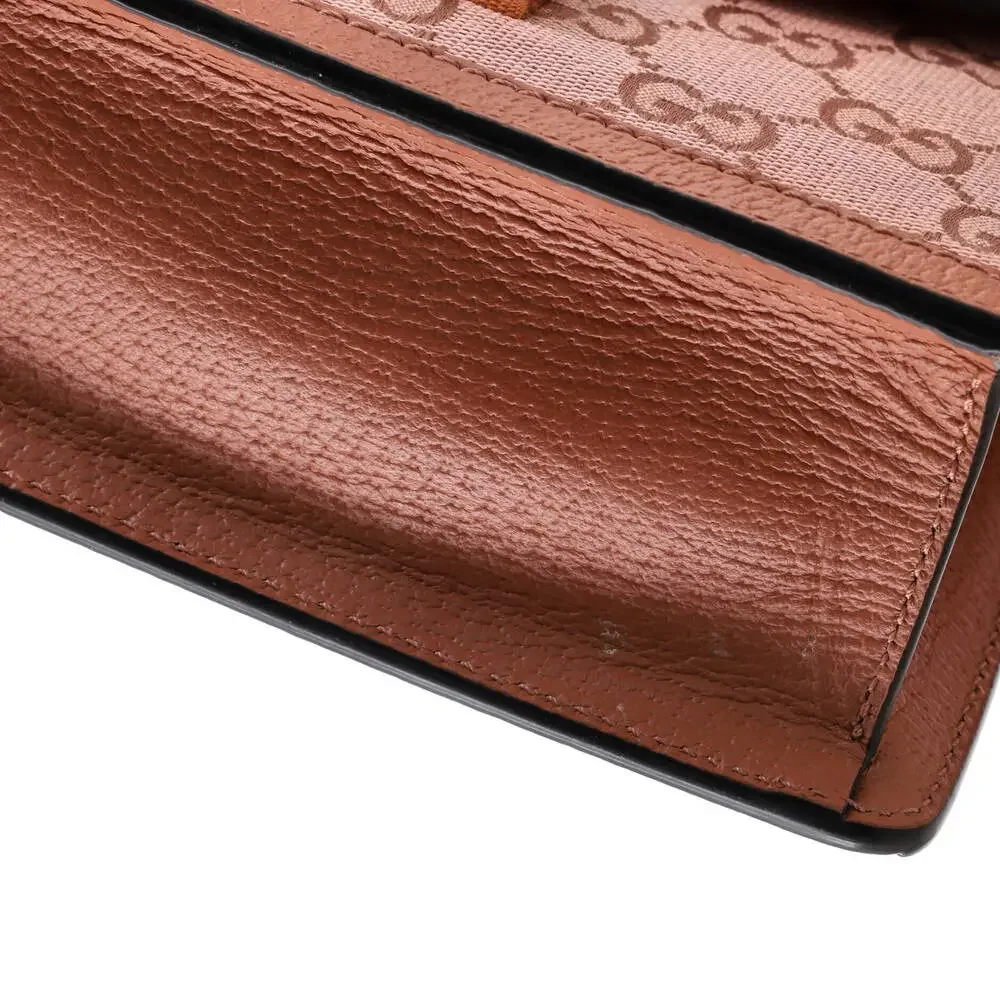 Gucci Ophidia Flap Top Handle Bag Gg #244767G10B - Picture 7 of 8